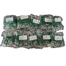 Economy Treasury Tags Metal 15mm End 102mm  Pack 100