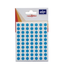Labels  13mm Circles  Blue 20 POS Units