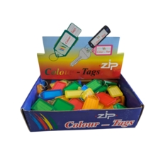 Standard Key Tags   23 x 40mm Assorted Box of 100