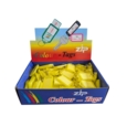 Standard Key Tags   23 x 40mm Yellow Box of 100