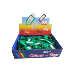 Key Hangers  20 x 50mm Green   Box of 200