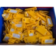Key Hangers  20 x 50mm Orange   Box of 200