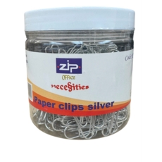 Paperclips 50mm Silver Jar of 180