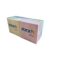 Sticky Note Pads 76x76mm Assorted PASTEL  Pack 12