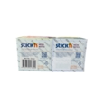 Sticky Note Pads 76x76mm Assorted NEON Pack of 12
