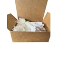 White Merchandising Strung Tags, 21mm x 13mm  Box of 1000