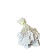 White Merchandising Strung Tags, 21mm x 13mm  Box of 1000