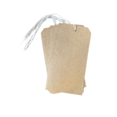 Buff Strung Tags Size 7 46mm x 73mm Box of 1000