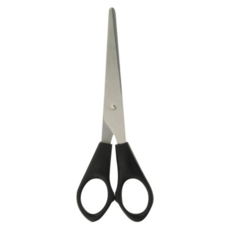 Sicssors Stainless Steel Plastic Handle  8 Inch