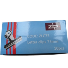 Letter Clips 75mm Box of 10