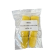 Thimblettes Size 2 Yellow 10 Bags of 10 (100 Total)