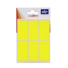 Labels  25 x 50mm Flourescent Yellow 20 POS Units