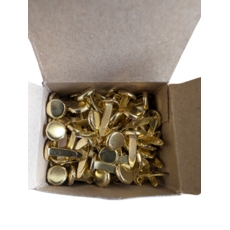 Paper Fastener Brass 13mm Box of 200