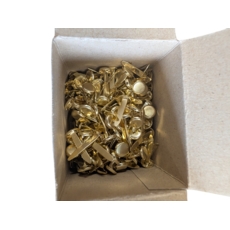 Paper Fastener Brass 19mm Box of 200