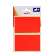 Labels  50 x 80mm  Flourescent Red  20 POS Units