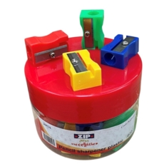 Plastic Pencil Sharpeners Jar of 20