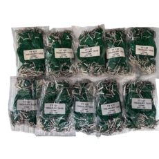 Economy Treasury Tags Metal 15mm Ends 127mm  Pack 100