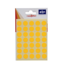 Labels 13mm Circles Orange  20 POS Units
