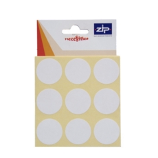 Labels  29mm Circles  White 20 POS Units